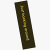 Just booking around bookmark