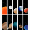 solar system bookmark set