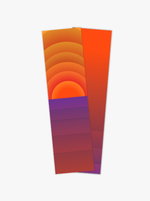 Sunset bookmark